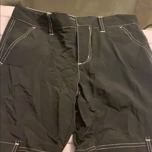 Black cargo pants